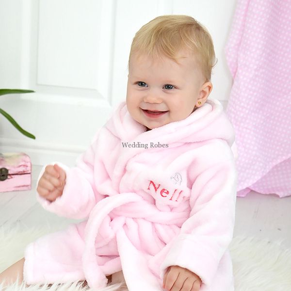 Hudson Baby Infant Girl Plush Bathrobe And Toy Set, Bunny, One Size : Target