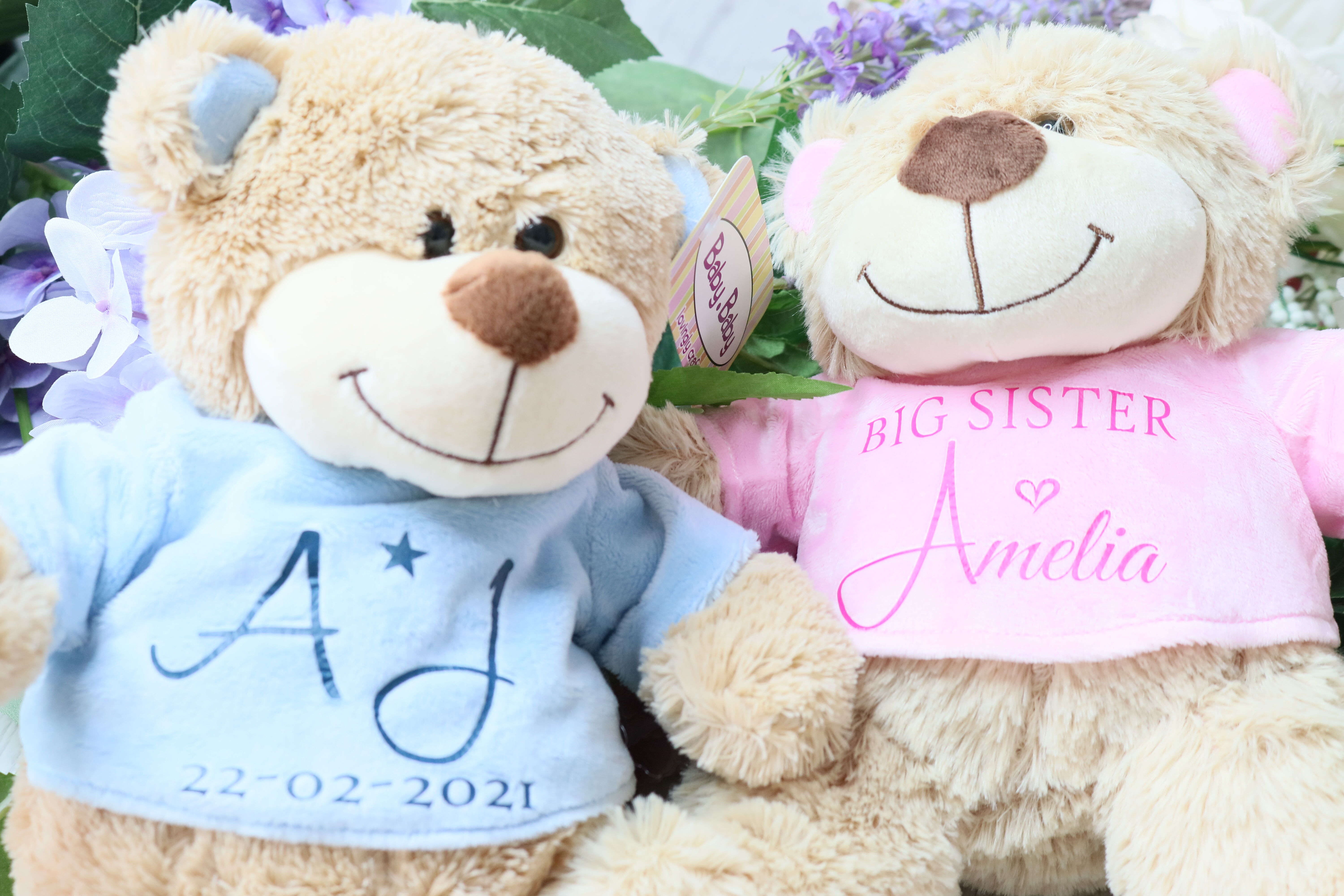 Personalised big cheap sister teddy