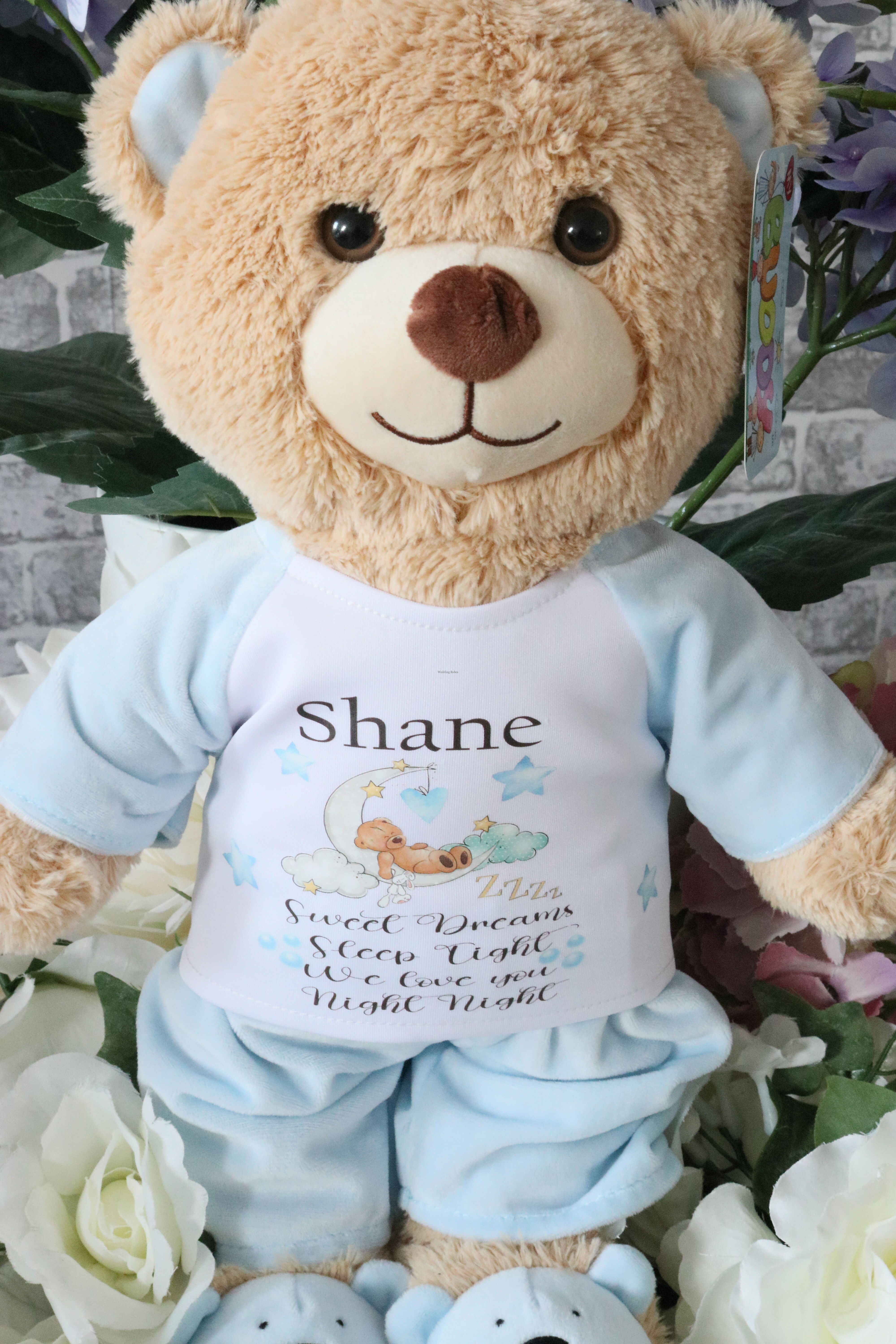 Personalised baby deals boy teddy bear