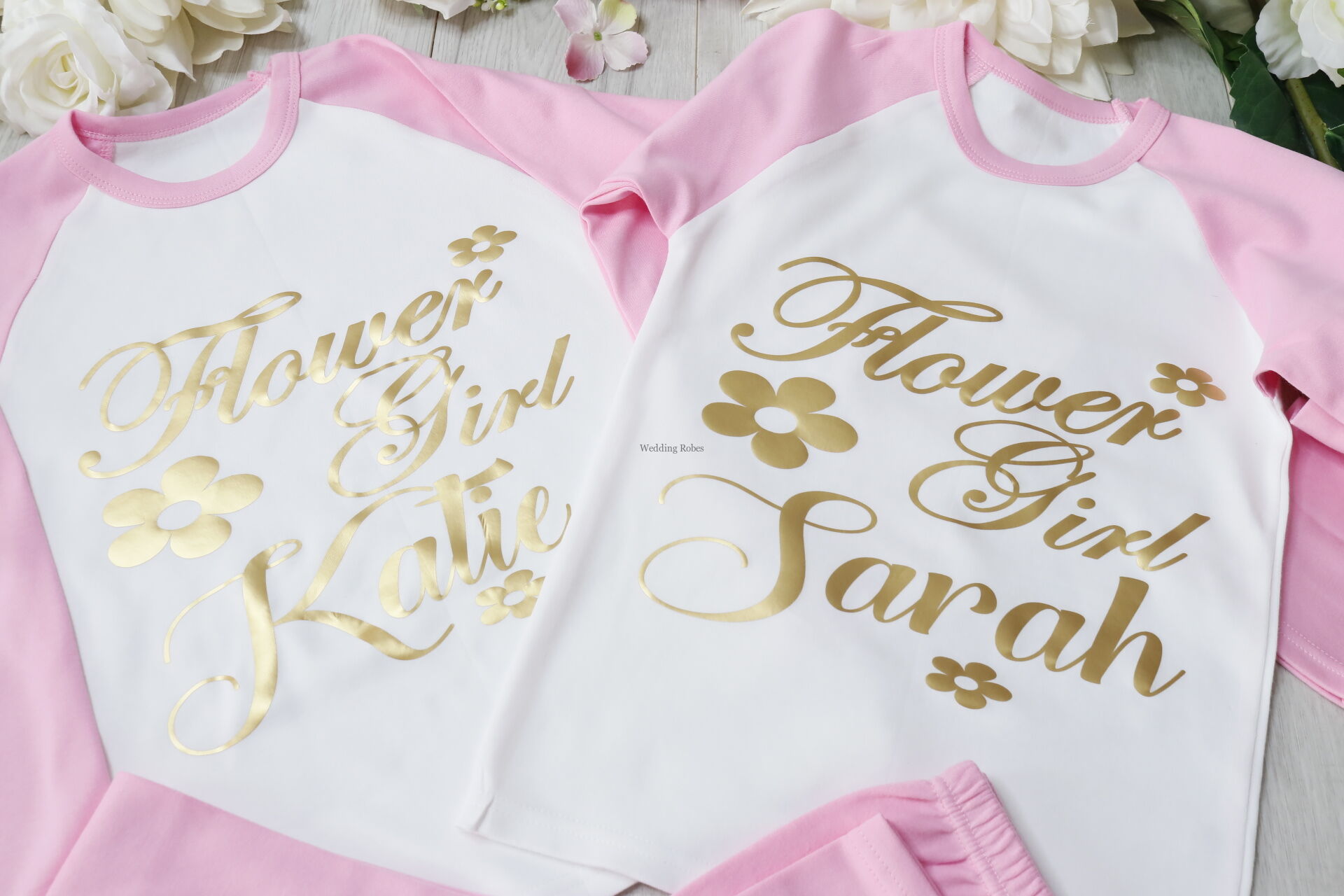 Wedding Pyjama set for Flower Girl Page Boy